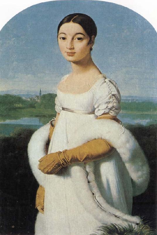 Jean-Auguste Dominique Ingres Mademoiselle Riviere oil painting image